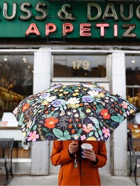 Rifle Paper Co. Strawberry Fields Print Umbrella